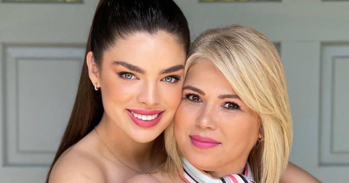 Nadia Ferreira Felicitó A Su Madre Por Su Cumpleaños