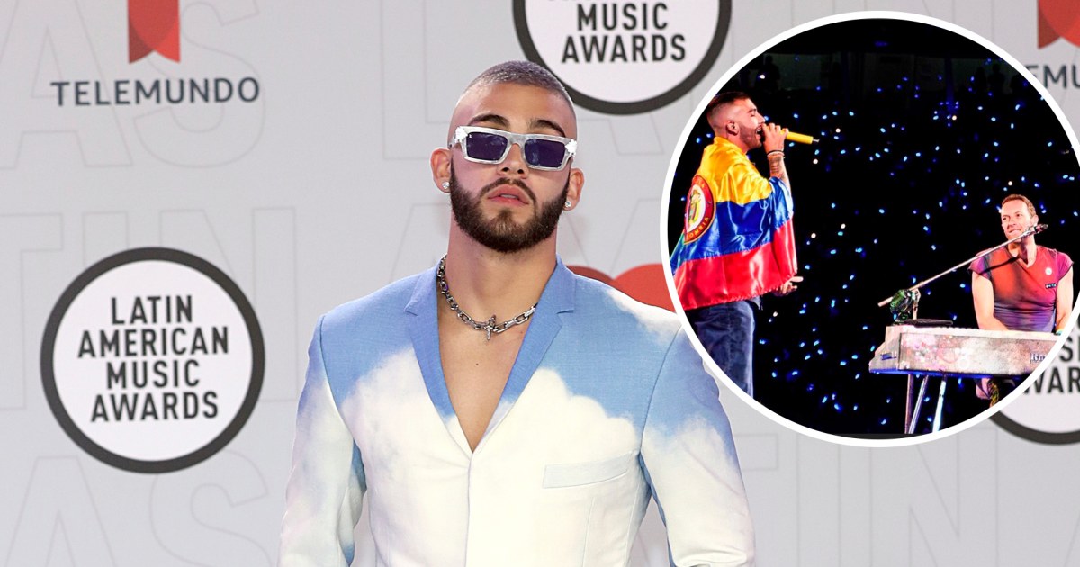 Manuel Turizo cantó su éxito ‘Bachata’ junto a Coldplay en Colombia