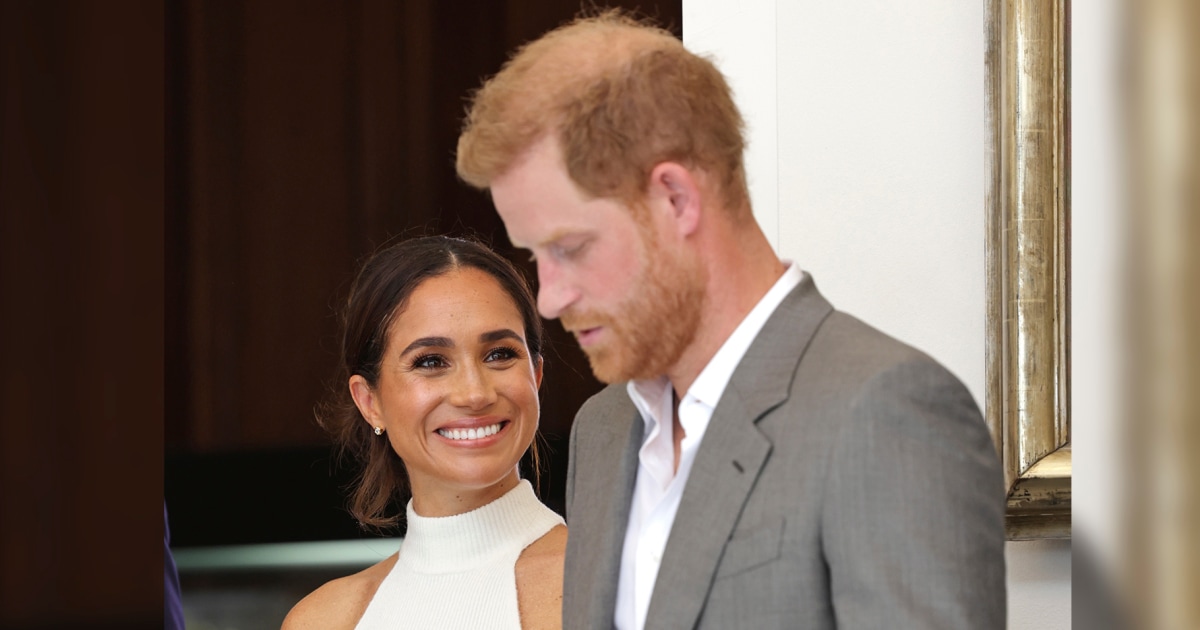 This was Meghan Markle’s return to the British isles with Prince Harry