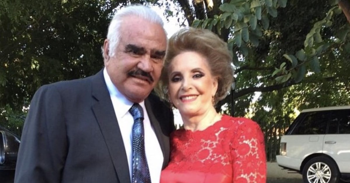 Doña Cuquita habla sobre las infidelidades de Vicente Fernández