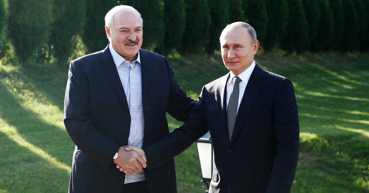 Líder bielorruso advierte no poner a Putin en un rincón nuclear
