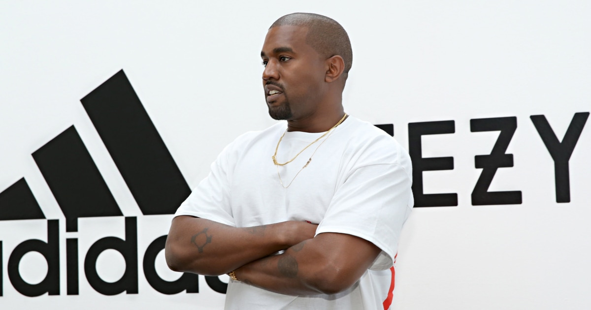 Adidas terminates relationship with Kanye West after pressure to cut ties over antisemitic comments - NBC News