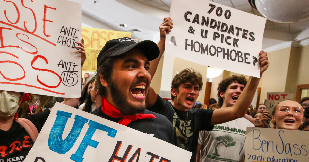 University of Florida to enforce protest ban after anti-Sasse rally