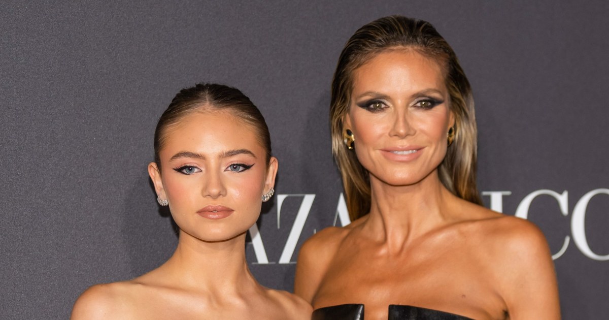 Heidi Klum Y Su Hija Leni Causan Furor Con Sesión De Fotos De Lencería 3875