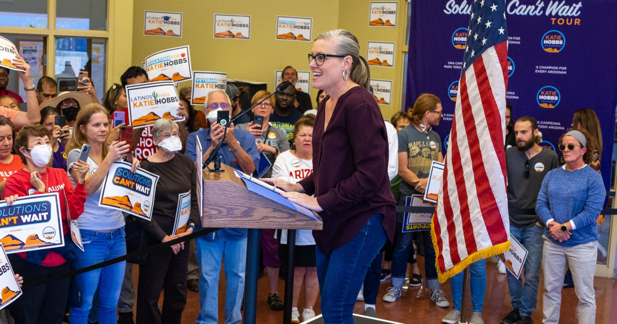 Starkly different visions for Arizona dominate campaign's closing days