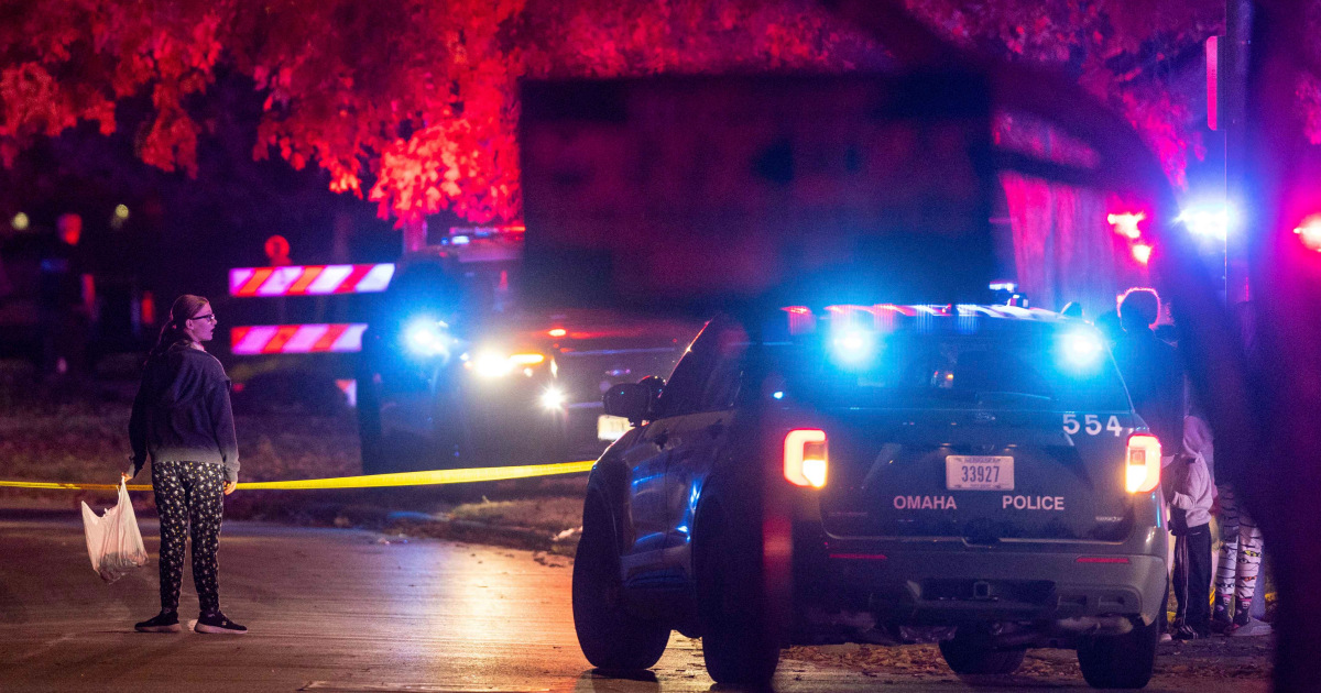 Nebraska officer shoots man who drove through barricaded area at