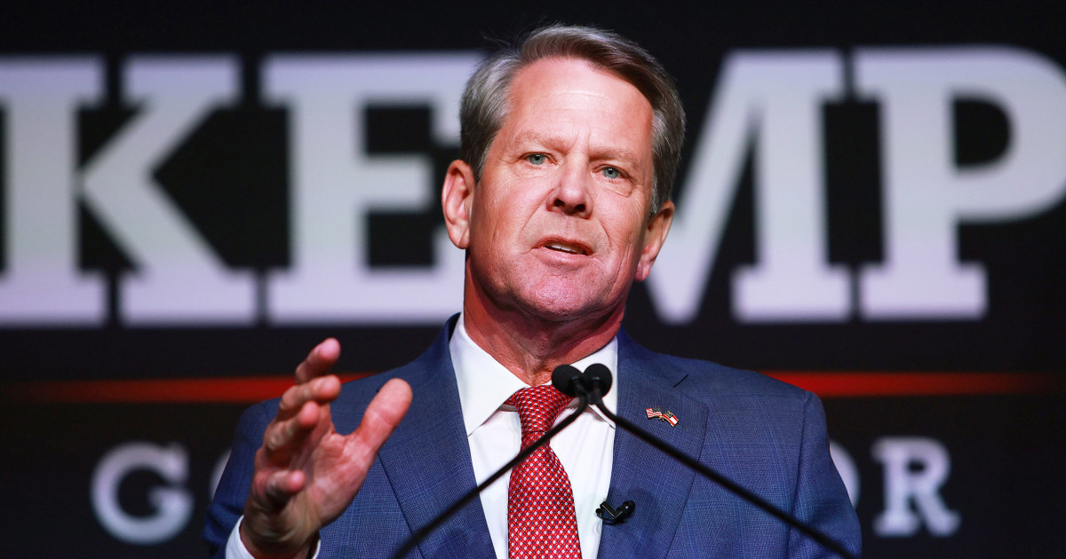 Governor election 2022 Brian Kemp wins race