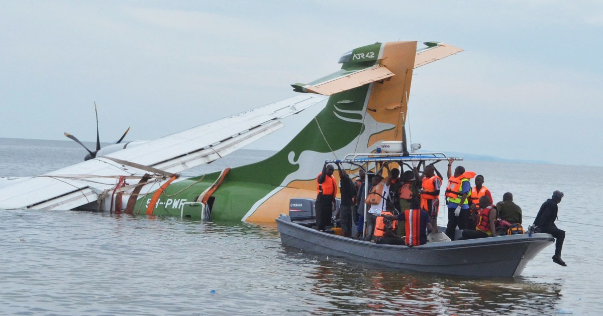 At least 19 killed as Tanzanian passenger plane crashes into Africa's