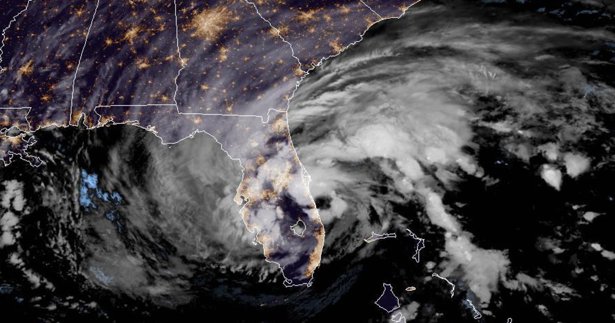 Hurricane Nicole Makes Landfall In Florida