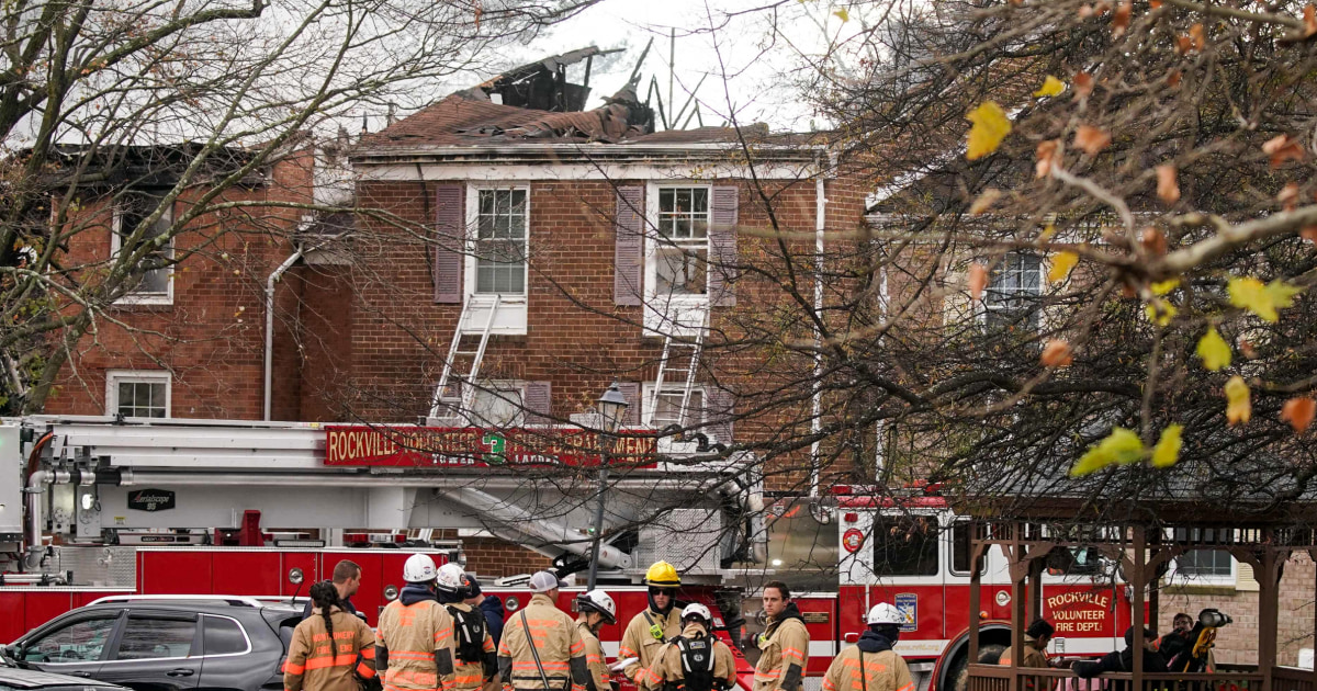 10 Hurt In Maryland Apartment Fire And Explosion, Official Says