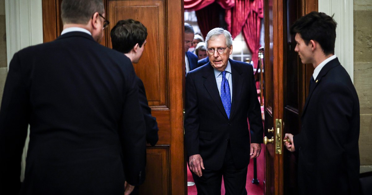 Mcconnell Re Elected Senate Gop Leader Defeating Challenger Rick Scott