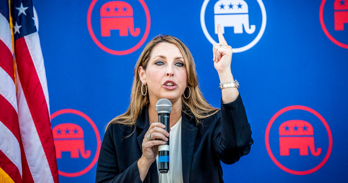 RNC chair defends mail-in voting, even as Trump trashes it
