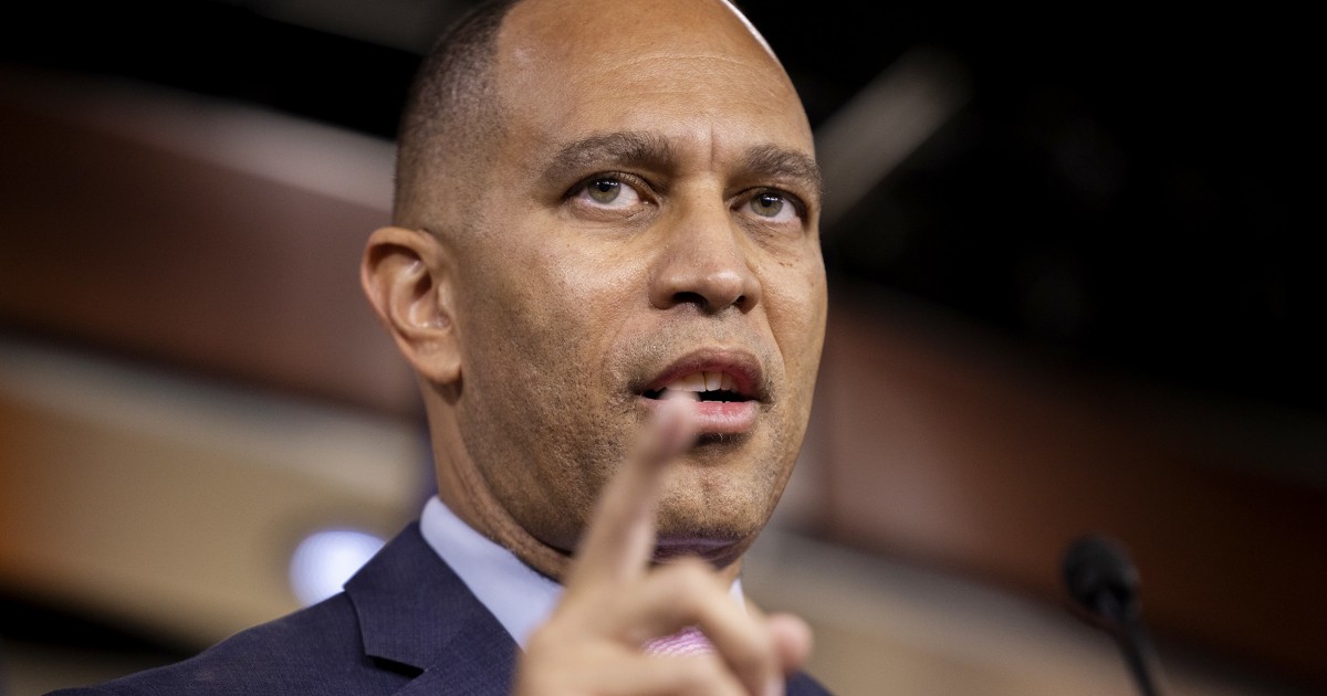 Republicans Pick An Odd Line Of Attack Against Hakeem Jeffries