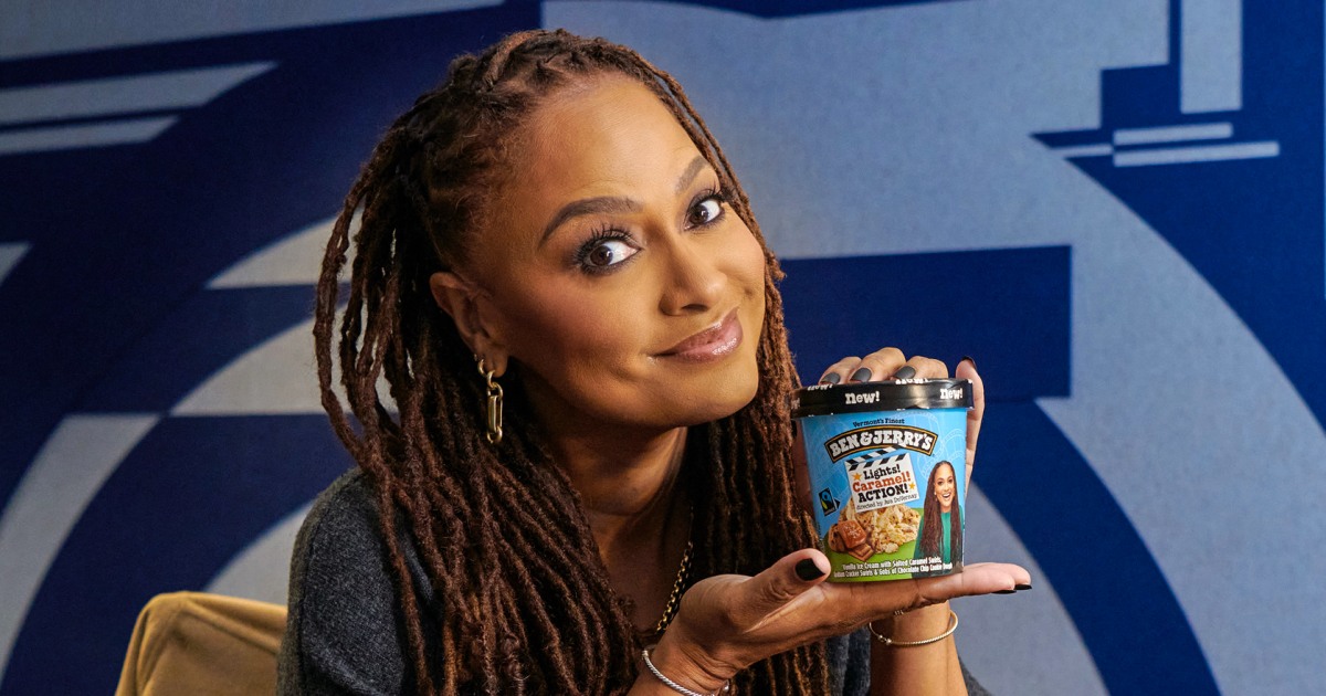 Ava DuVernay becomes the first Black woman featured on Ben & Jerry's pint