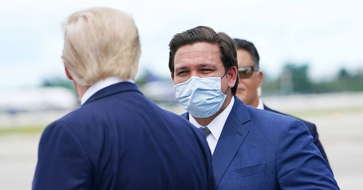Ron DeSantis outflanks Trump on the right with his call for Covid vaccine probe