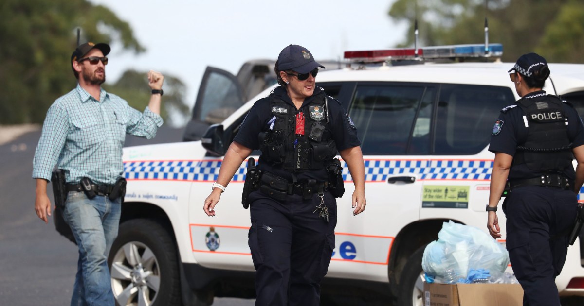 Six dead after an ambush on police officers in rural Australia