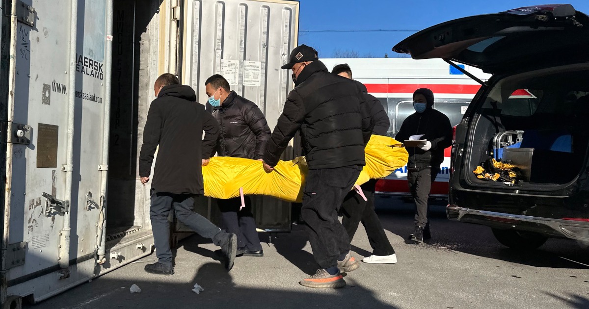 Hearses line up at Beijing crematorium, even as China reports no new Covid deaths