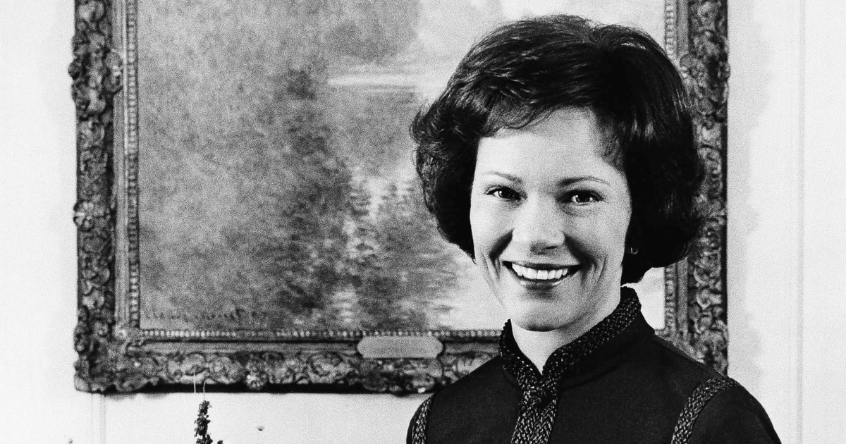 Rosalynn Carter, the Georgia-bred former first lady and humanitarian who championed mental health care, provided constant political counsel to her hus