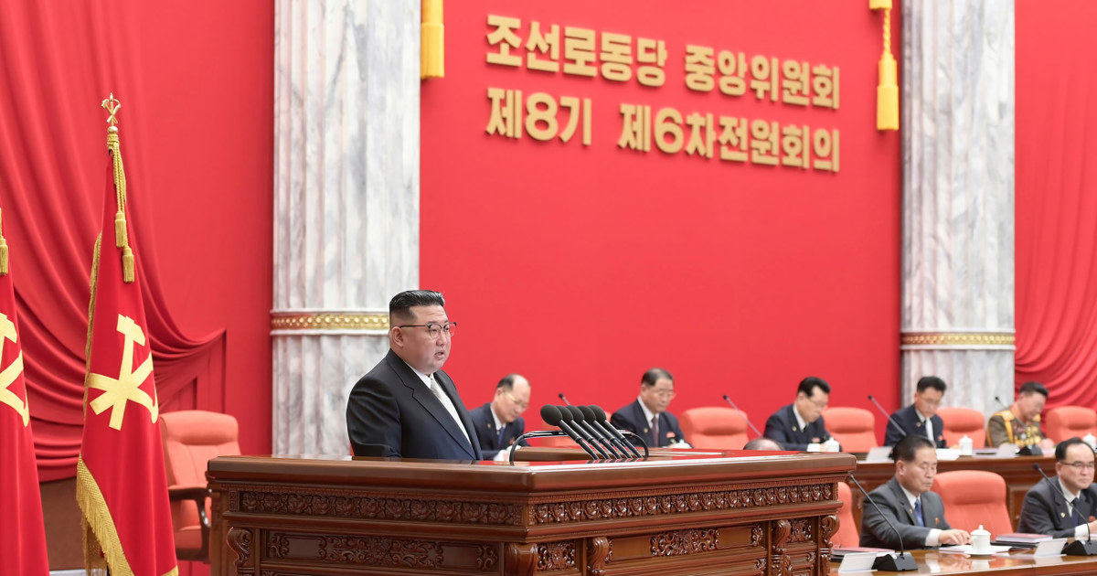 Kim Jong Un claims North Korean success as key party meeting begins