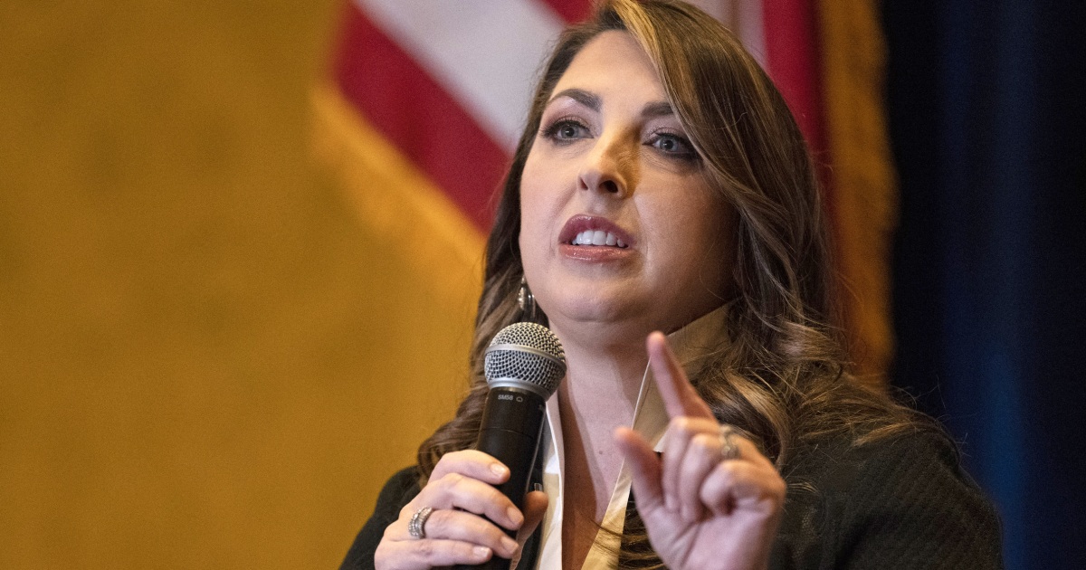 Southern States Rebel Against Rnc Chairwoman Ronna Mcdaniel 