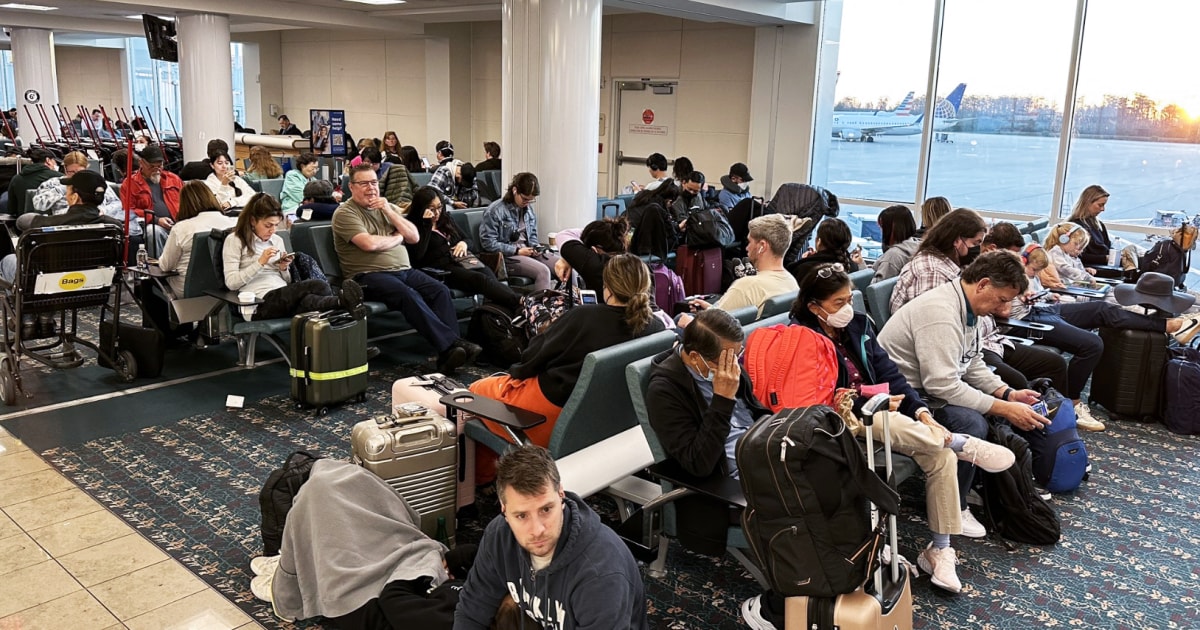 FAA outage causes travel chaos nationwide and leaves passengers ‘frustrated’