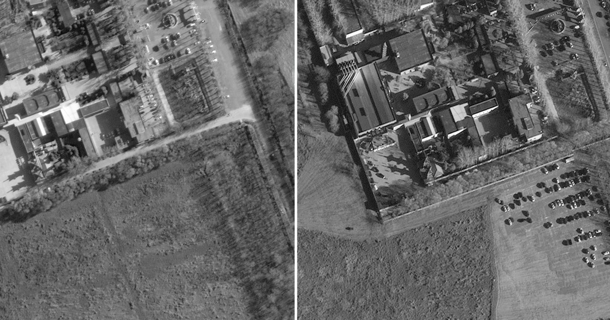 Satellitenbilder von Chinas Krematorien und Bestattungsinstituten zeigen den wahren Tribut des Covid-Ausbruchs