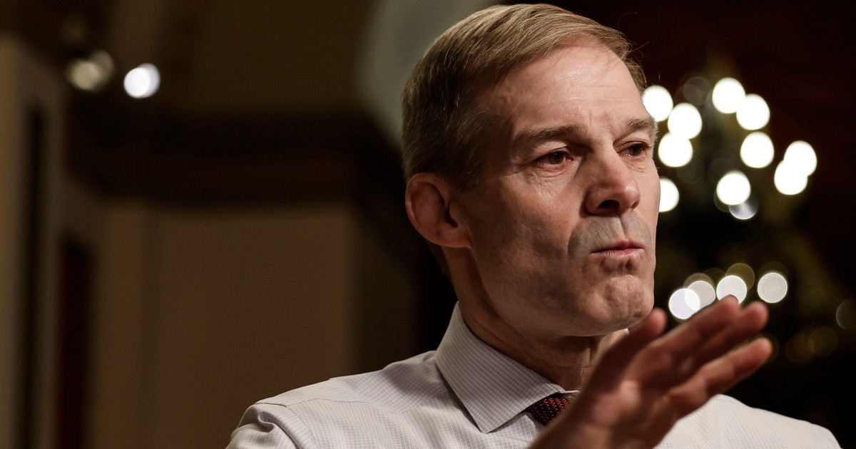 Jim Jordan presented with factual details he prefers not to know