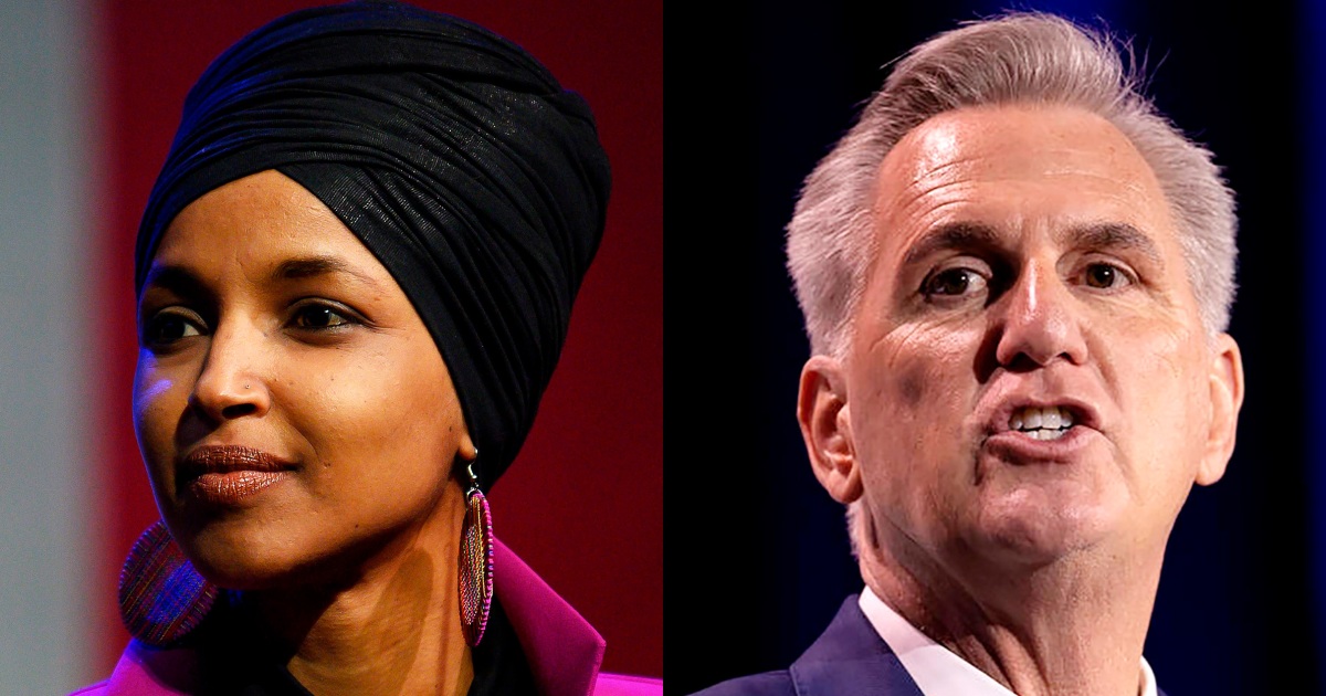 House Speaker Kevin McCarthy’s rationale for targeting Ilhan Omar isn’t believable
