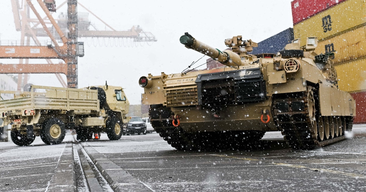 British tanks expected to arrive in Ukraine by March