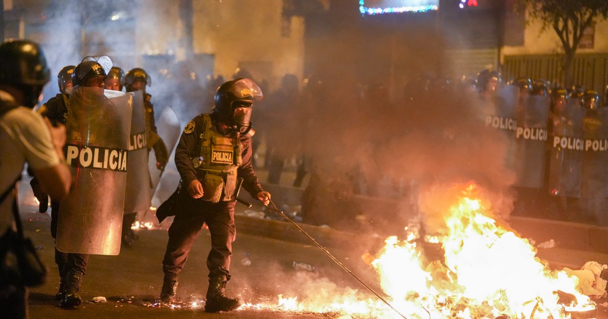 Over 50 injured as protests cause ‘nationwide chaos’ in Peru