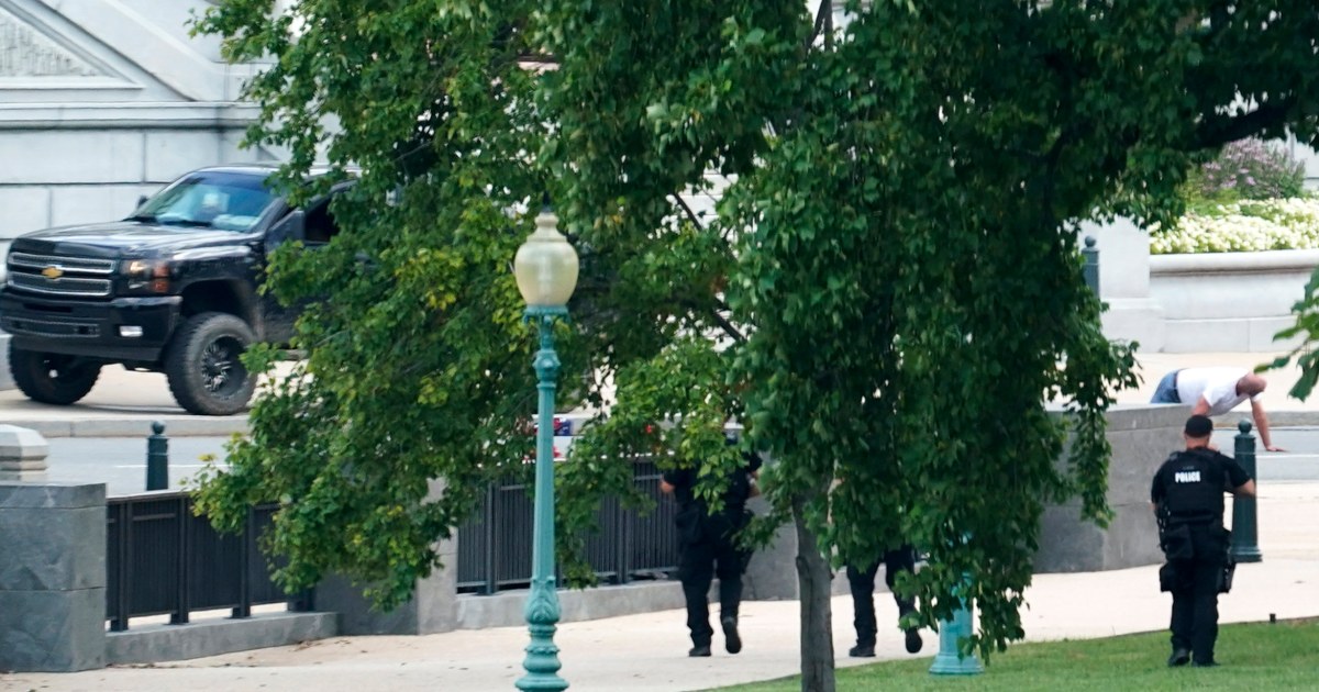 Man who claimed he had bomb near Capitol pleads guilty