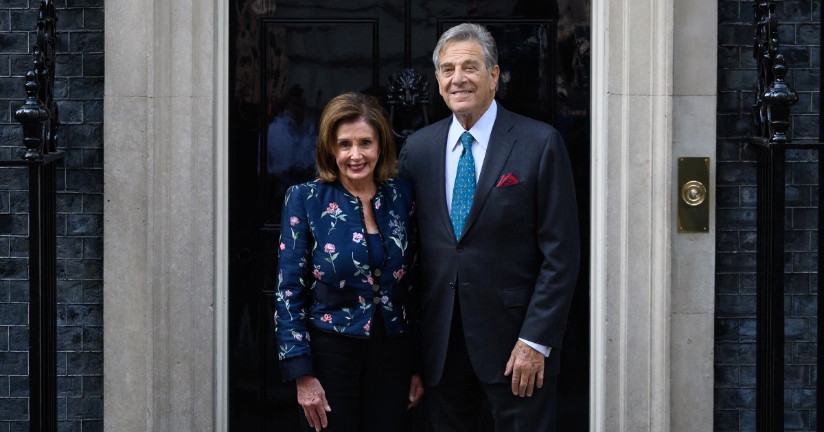 Esposo de Nancy Pelosi enfrenta cargos por accidente de tránsito y fuga en California