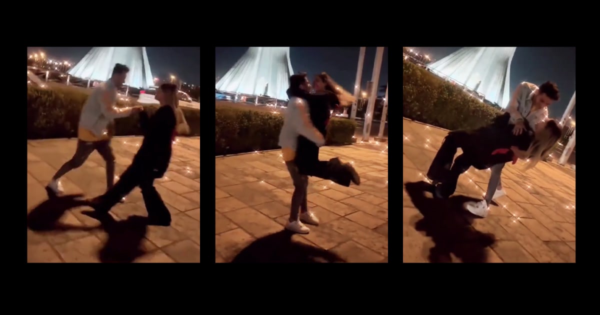 Iran jails couple shown dancing in viral video