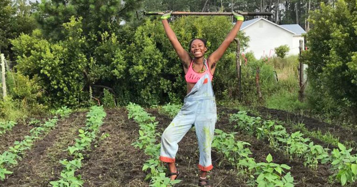 Why one woman plants crops to fight oppression