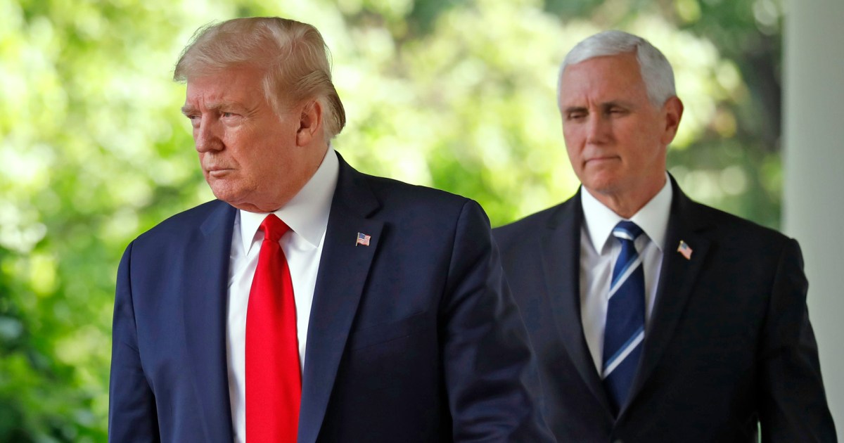 Trump lawyers expected to fight Pence subpoena on executive privilege grounds