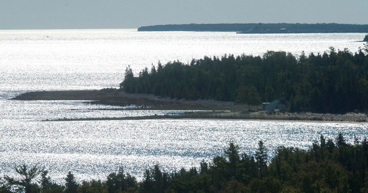 U.S. military has shot down an unidentified object over Lake Huron