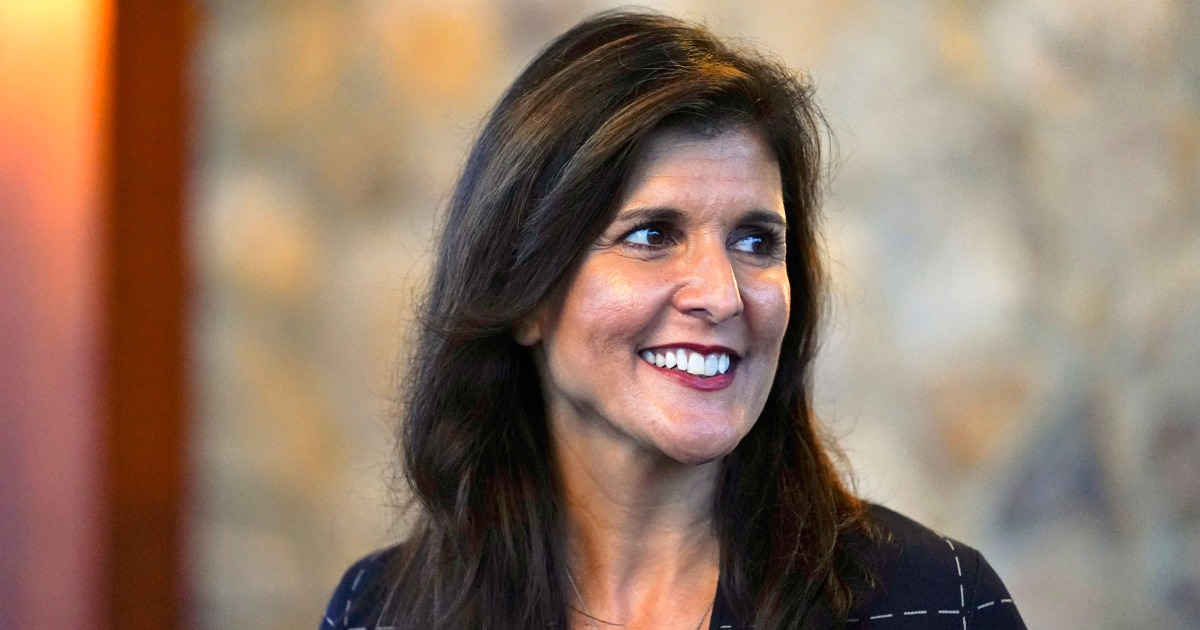 Haley jumps into W.H. race earlier than her 2024 competition. There’s a benefit to that