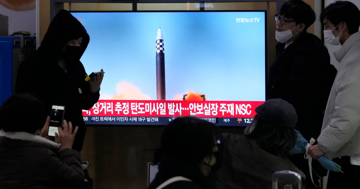 North Korea fires ballistic missile as U.S. and South Korea ready for military drills