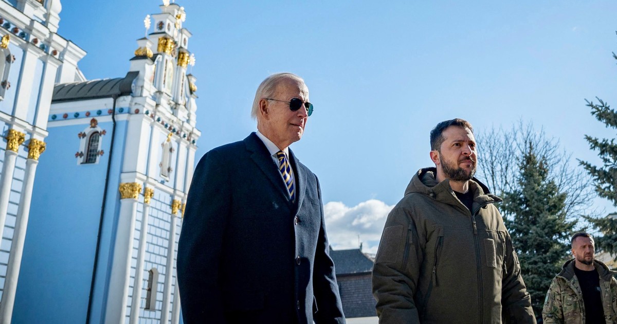 Biden’s visit to Ukraine draws criticism from conservative House Republicans
