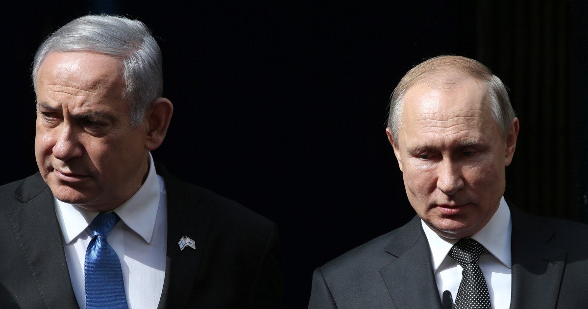 Netanyahu cede ante la presión de Estados Unidos para distanciar a Israel de Putin
