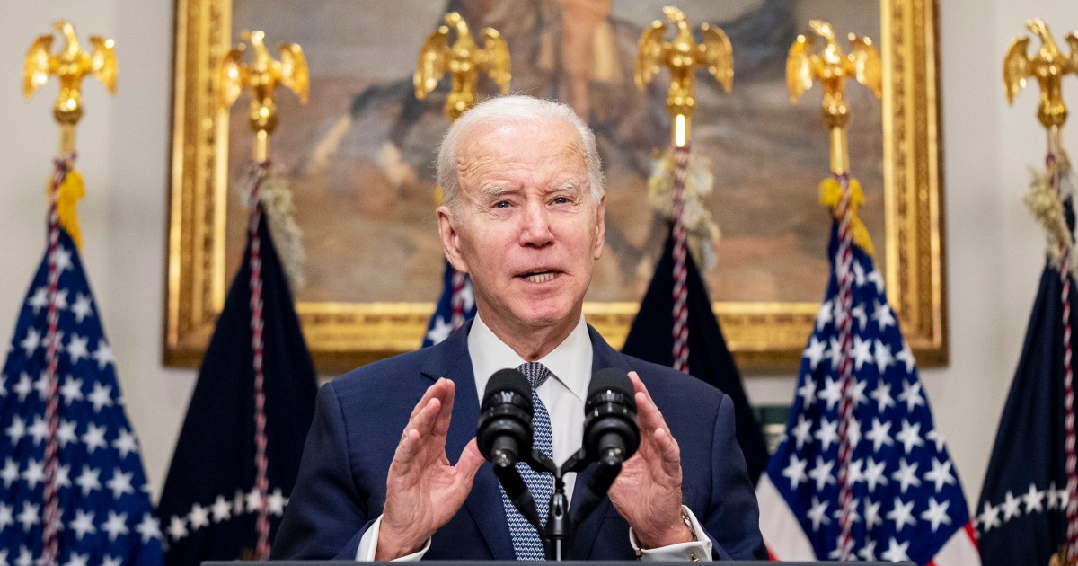 Biden says 'the banking system is safe' after Silicon Valley Bank shutdown