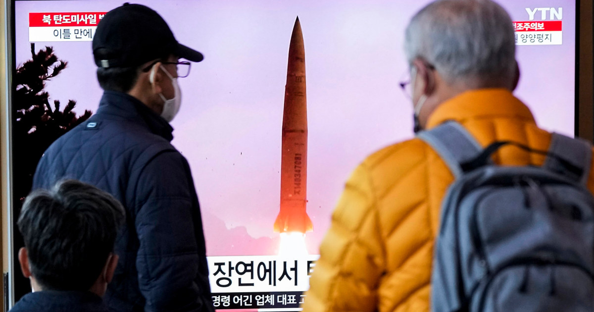 North Korea launches ICBM before South Korea-Japan summit