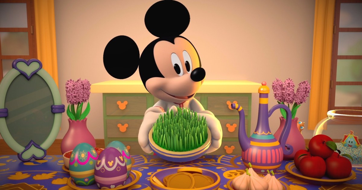 Mickey Mouse celebrates Persian New Year. Iranians are thrilled by