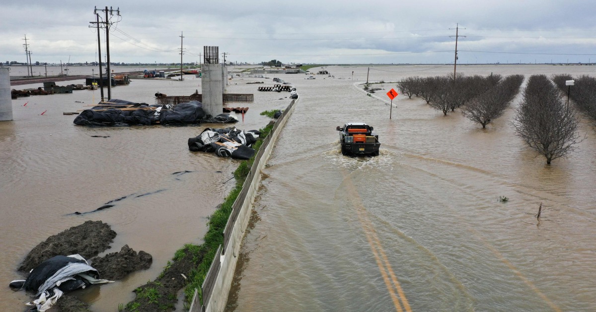 California braces for 12th atmospheric river storm