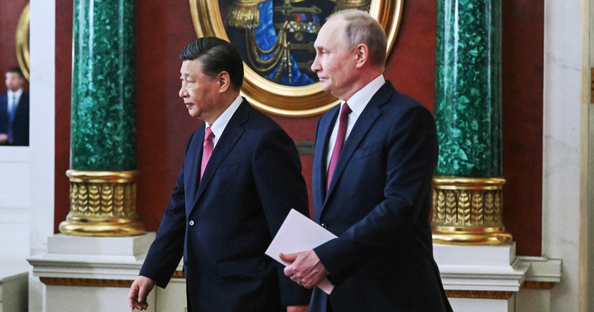 Xi leaves Russia with Putin firmly in the back seat of China's drive for a new global order