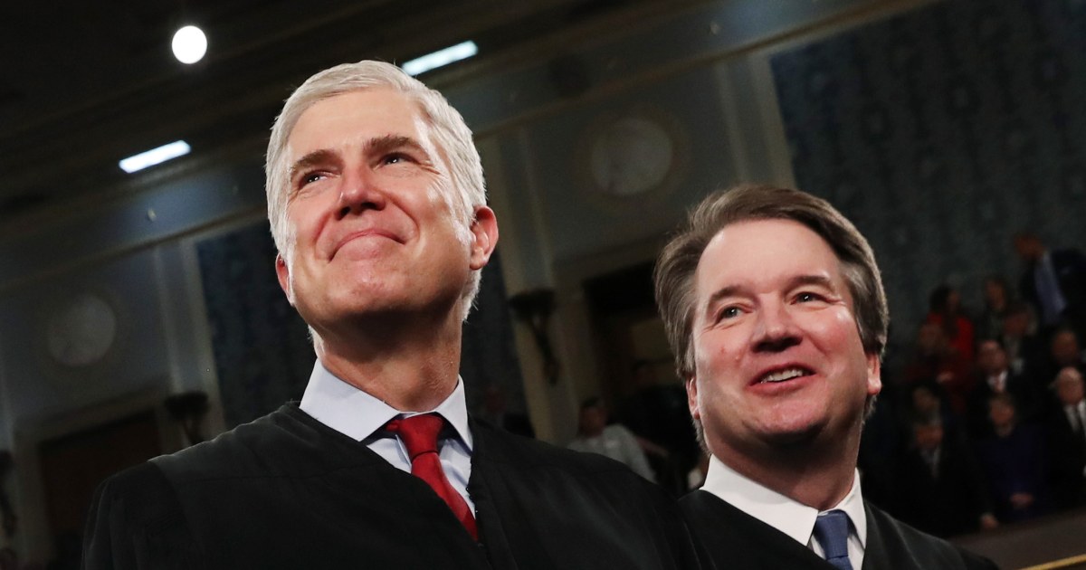 Gorsuch shop and kavanaugh