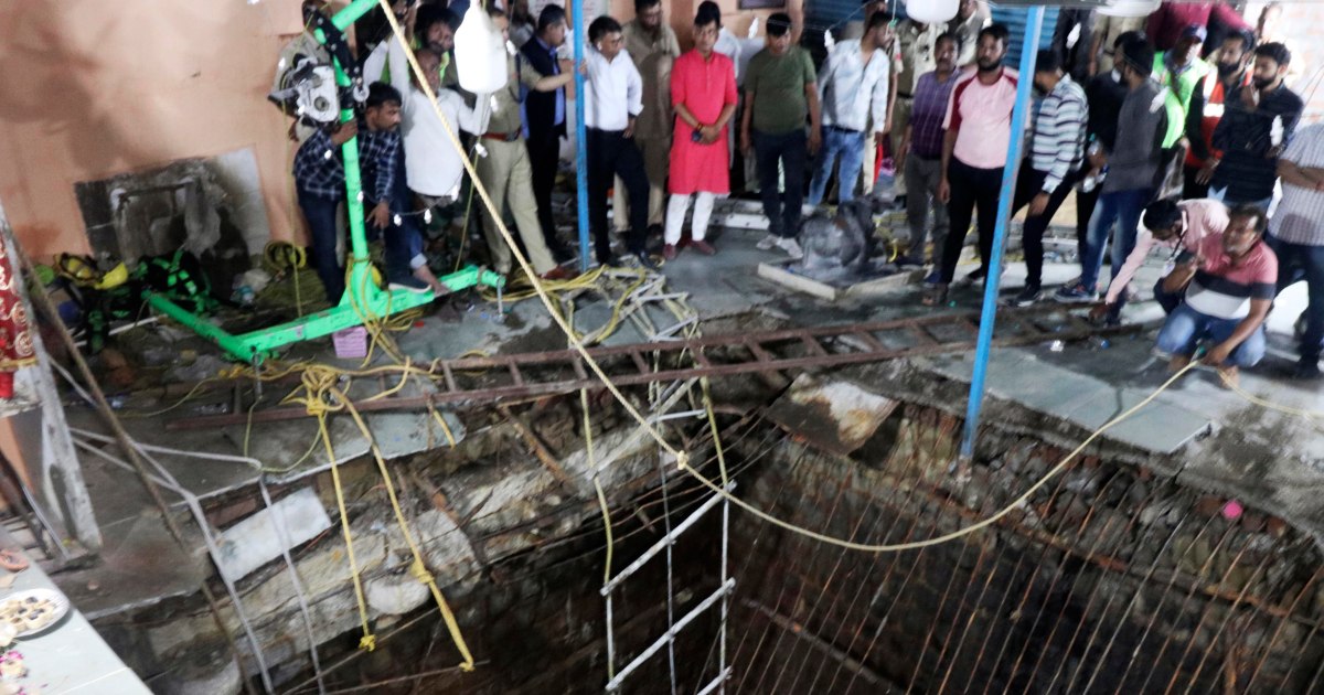35 corps retrouvés dans un puits après l’effondrement d’un temple indien