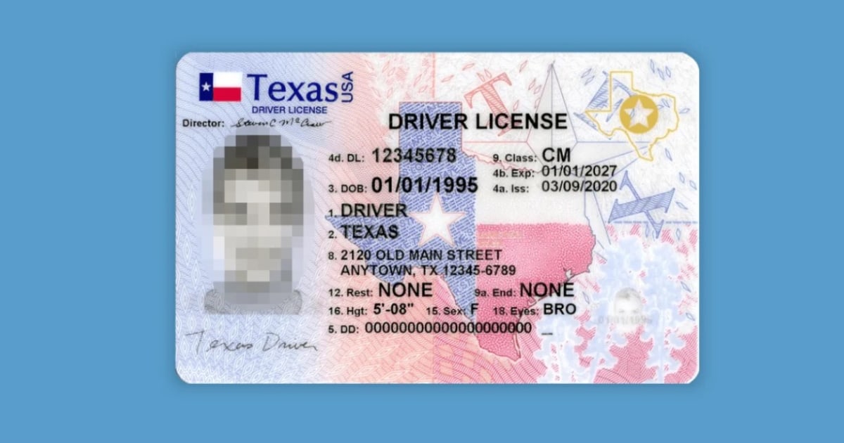Texas envió 3,000 licencias de conducir de asiáticos a un grupo de