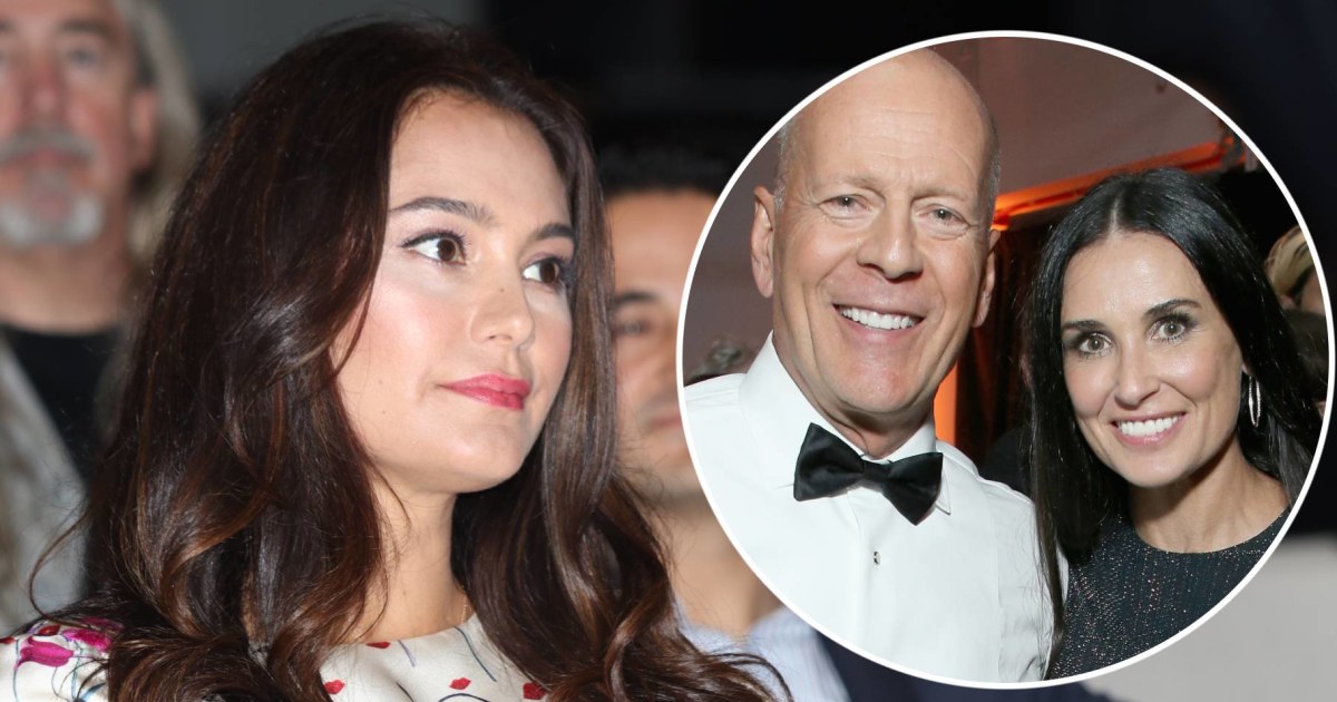 Emma Heming explota por los rumores de Bruce Willis y Demi Moore