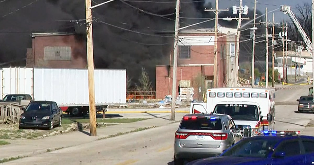 Fire at an Indiana plastics facility prompts evacuations and concern over toxic smoke